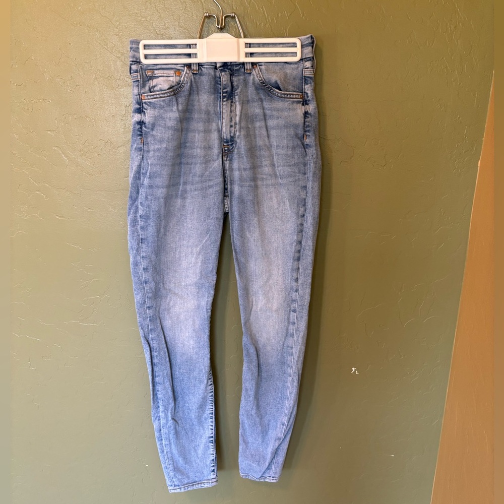 &Denim Skinny Blue Jeans